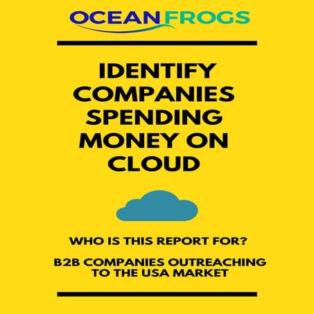 Who is spending on cloud report