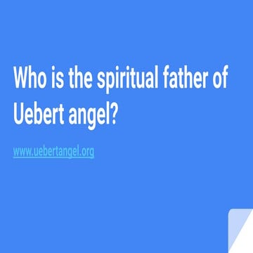 Uebert angel | PPTX