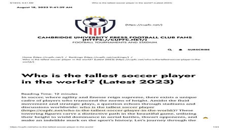 Who is the tallest soccer player in the world_ (Latest 2023).pdf