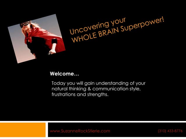 Whole brain super power presentation