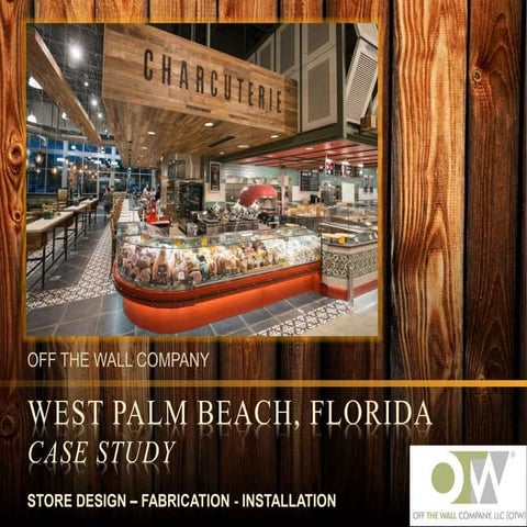 West Palm Beach Market design deck