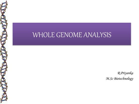 Third Generation Sequencing 