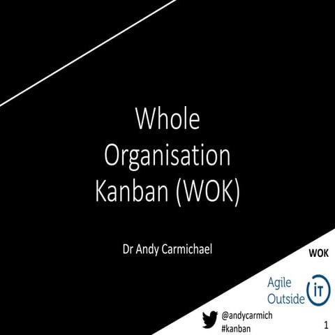 Whole Organisation Kanban (WOK)