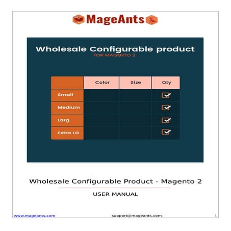 Wholesale configurable product for magento 2