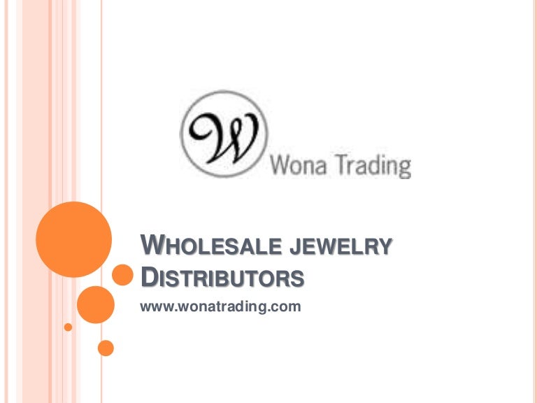 Wholesale jewelry Distributors