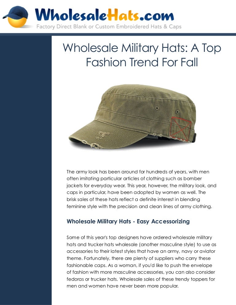 wholesale military ball caps