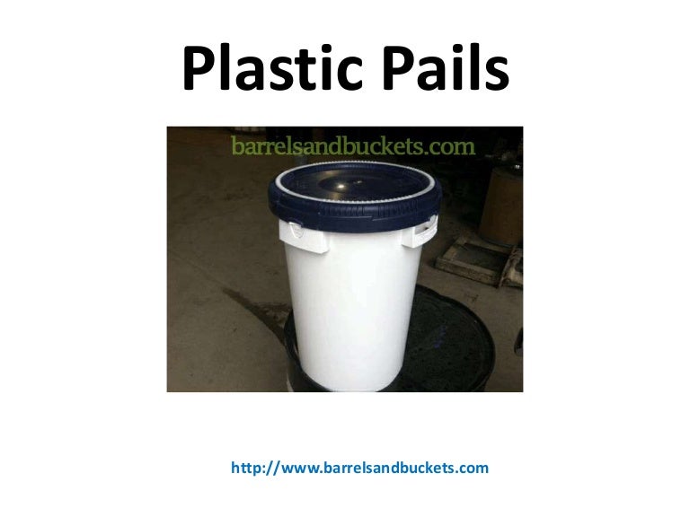 Wholesale plastic pails