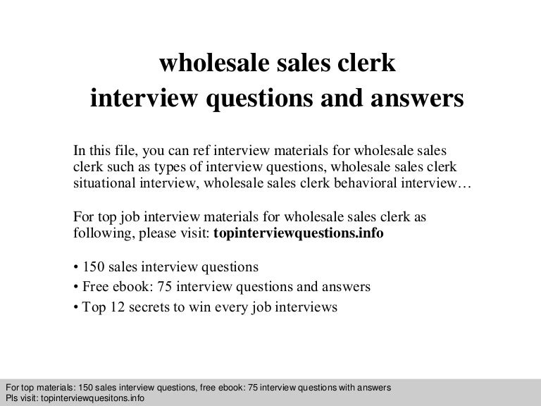 pharmaceutical sales interview questions and answers