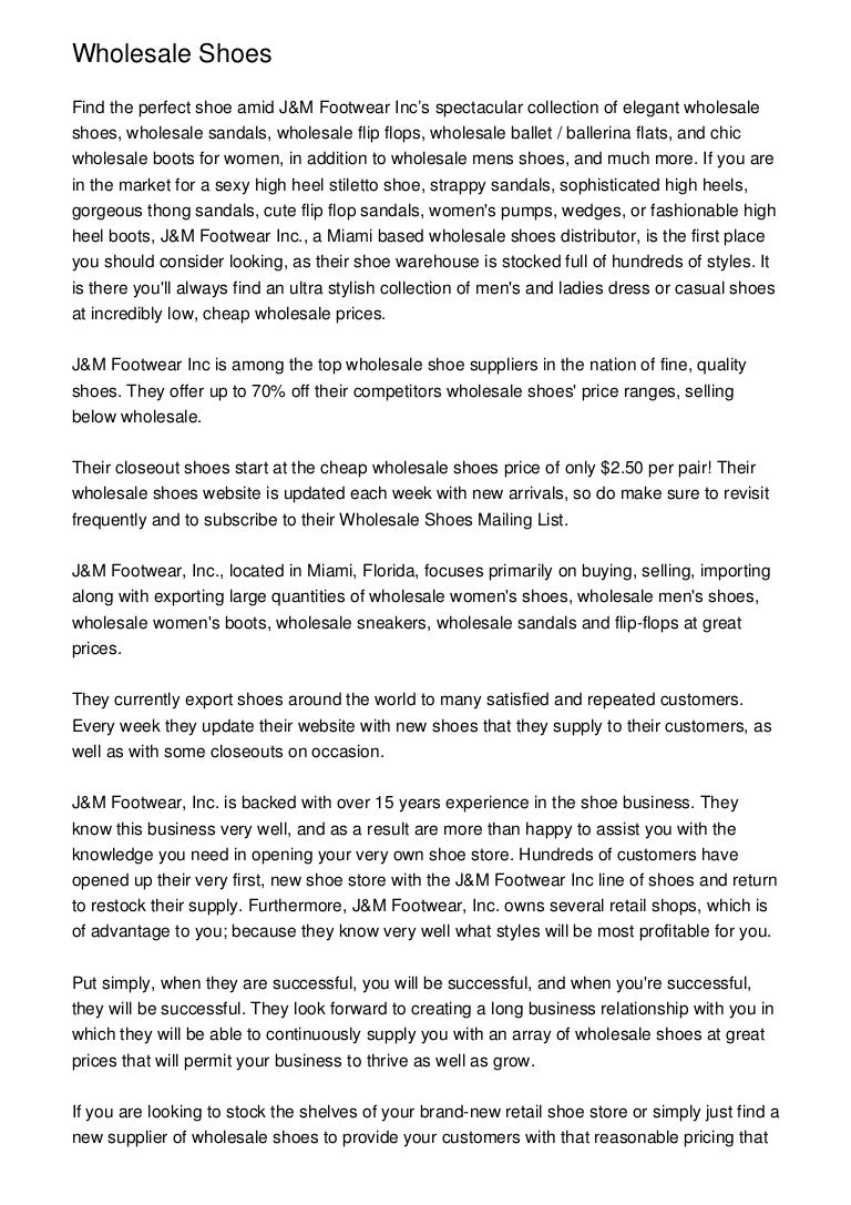 wholesale shoes price list