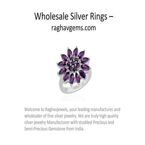 Wholesale silver rings – raghavgems.com