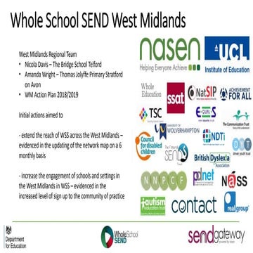 Whole School SEND West Midlands