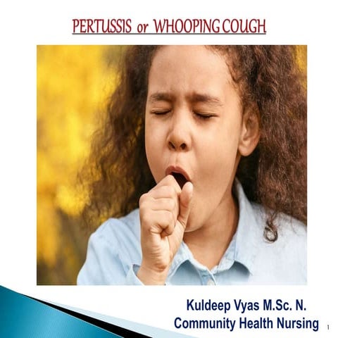 Whooping cough (pertussis)