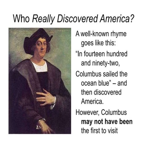 Whoreallydiscoveredamerica