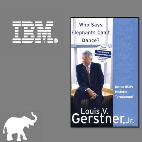 Who Says Elephant Can't Dance - Book Summary