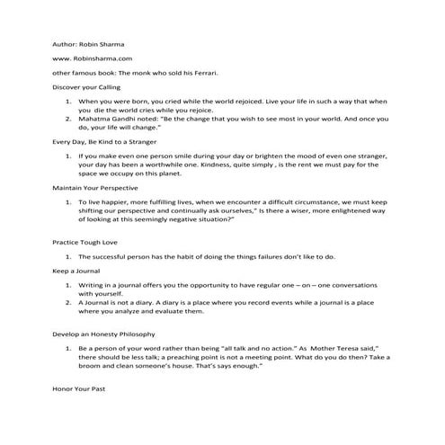 Who Will Cry When You Die Part 1