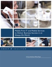 Mobile First: IT and Mobile Service...