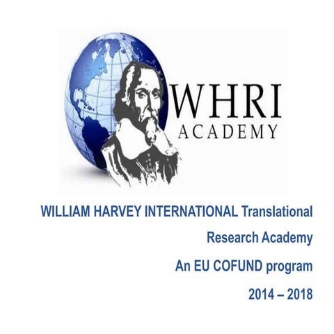 WHRI-ACADEMY EU-funded project