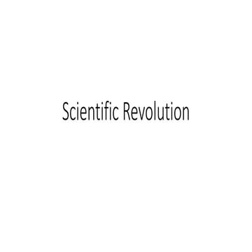 WH CH 22 Scientific Revolution