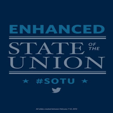 White House State of the Union 2013 Enhanced Graphics