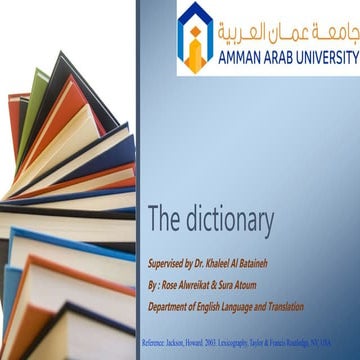 What is a dictionary.pptx