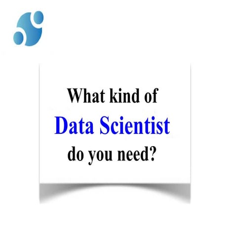 What kind of Data Scientist do you need?