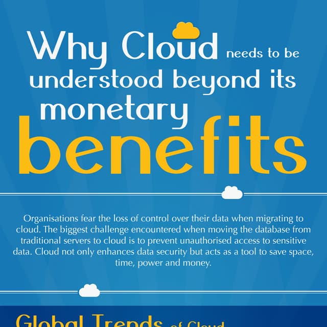 Why Cloud needs to be seen beyond it's cost advantages. 