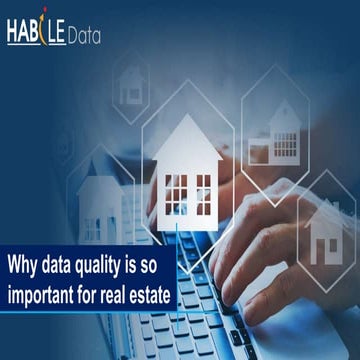 Why Accurate Data Quality is Critical For Real Estate Marketplaces