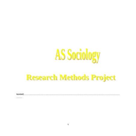 Why Do Sociologists Conduct Research