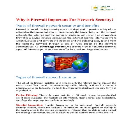 Why is Firewall Important for Network Security?