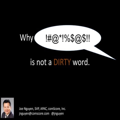 Why online advertising is not a dirty word - Echelon 2014