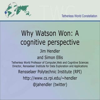 Why Watson Won: A cognitive perspec...