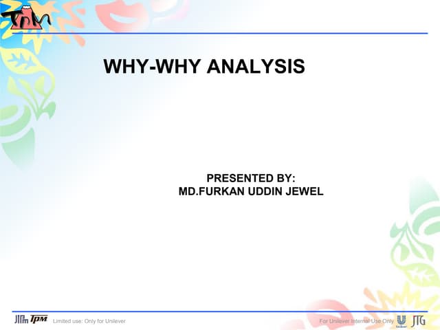 5 why analysis training presentaion | PPTX