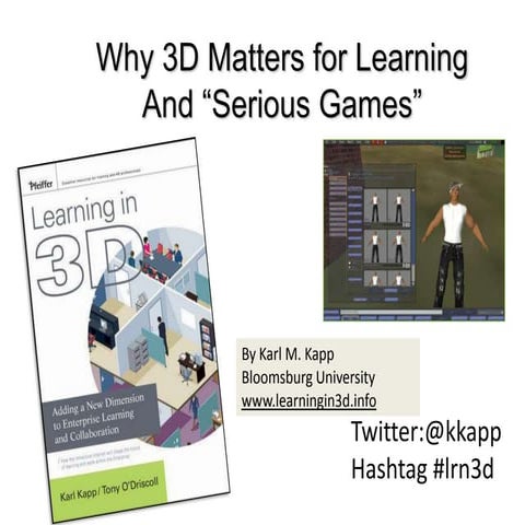 Why 3 d_matters