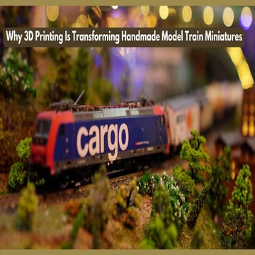Train Scale Model presentations