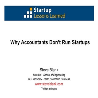 Why accountants don’t run startups ...