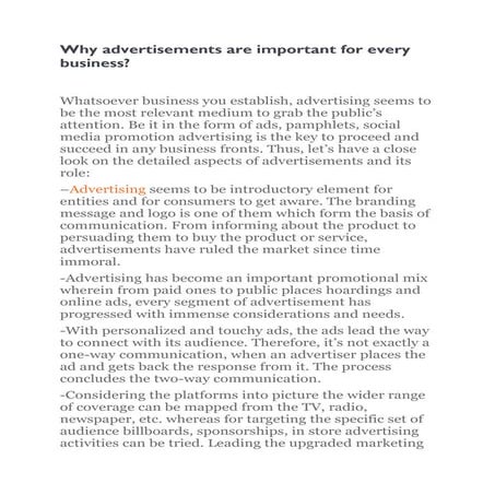 OOH Advertising | PDF