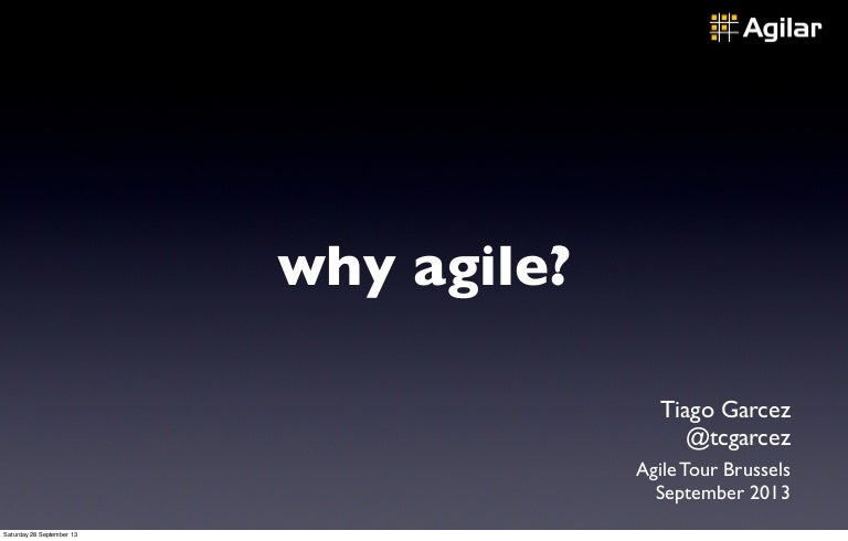 Why Agile 