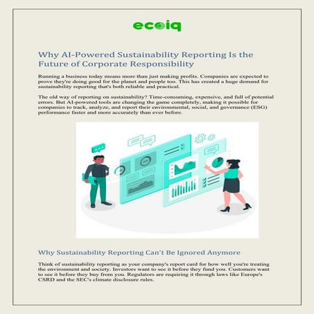Why AI-Powered Sustainability Reporting Is the Future of Corporate ...