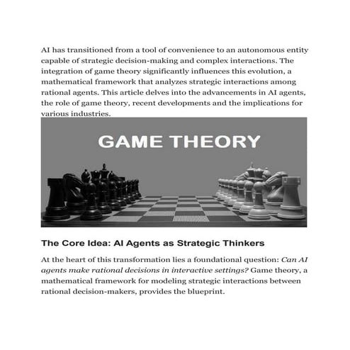 Why AI Agents Are Becoming Strategic Thinkers in a Game Theory Driven World.pdf