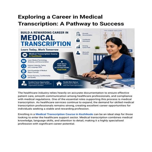 Introduction to medical transcription | PPT