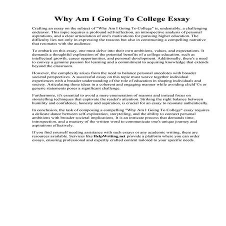 Why Am I Going To College Essay.pdf