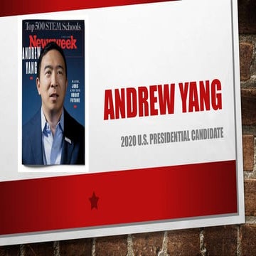 Why Andrew Yang?