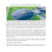 Why are Smart Cities Employing Wastewater Management