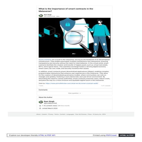 Why are smart contracts significant in the Metaverse.pdf