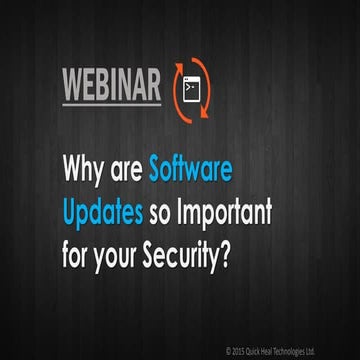 Why are Software Updates so Important for your Security