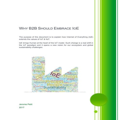 Why B2B should embrace IoE