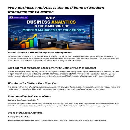 Why Business Analytics Is the Backbone of Modern Management Education.pdf