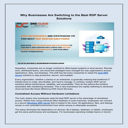 Why Businesses Are Switching to the Best RDP Server Solutions.pdf