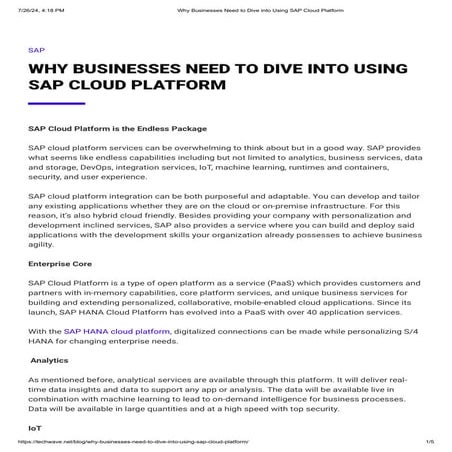 Why Businesses Need to Dive into Using SAP Cloud Platform.pdf