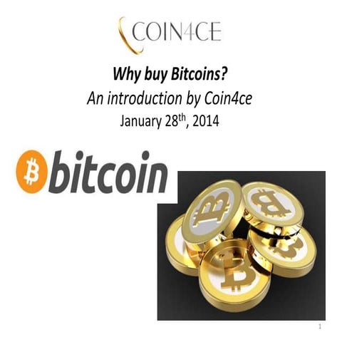 Why buy bitcoins?